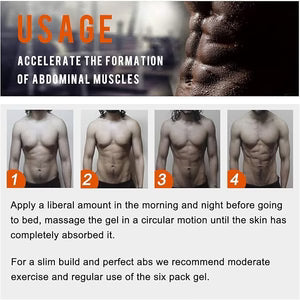 West & Month - Abs Muscle Stimulator Six Pack Toner Cream